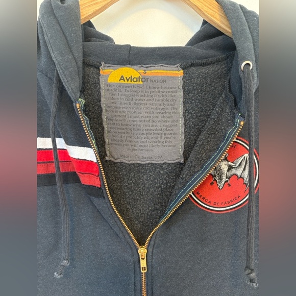 Aviator Nation hoodie , sz : small - Picture 6 of 9